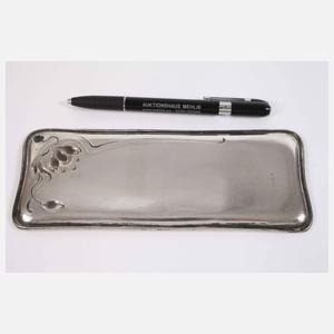 Silber Stiftablage Jugendstil