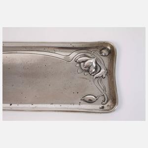 Silber Stiftablage Jugendstil