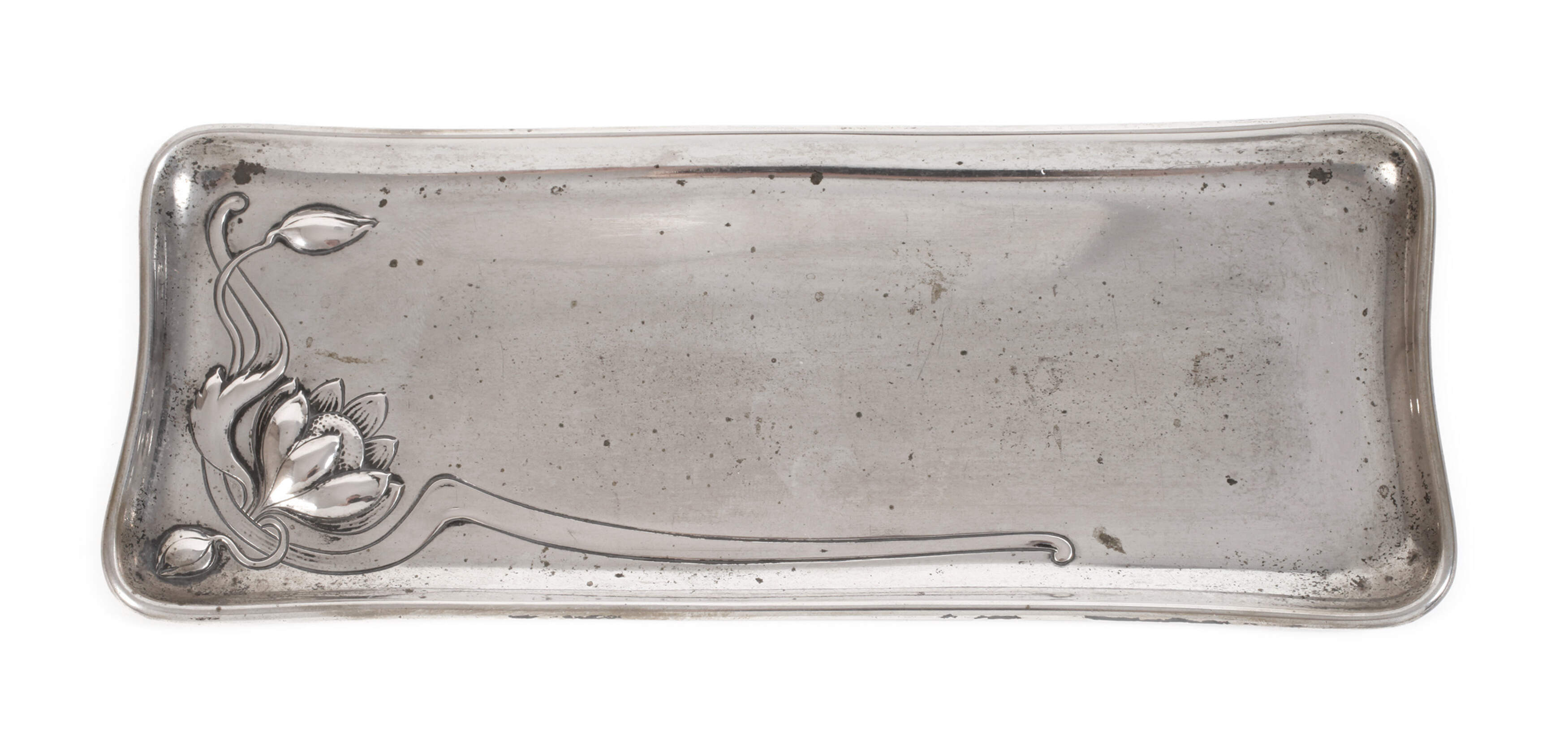 Silber Stiftablage Jugendstil