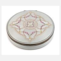 Große Silberdose mit feiner Emaillearbeit111