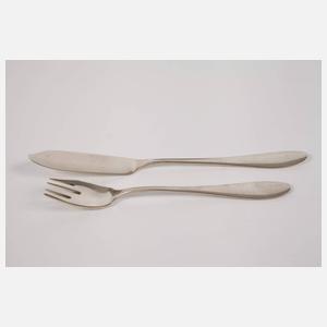 Silber Fischbesteck Richard Riemerschmid