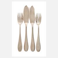 Silber Fischbesteck Richard Riemerschmid111