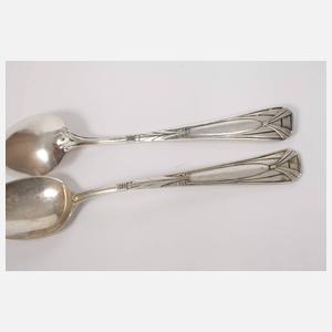 Sechs Kaffeelöffel Peter Behrens