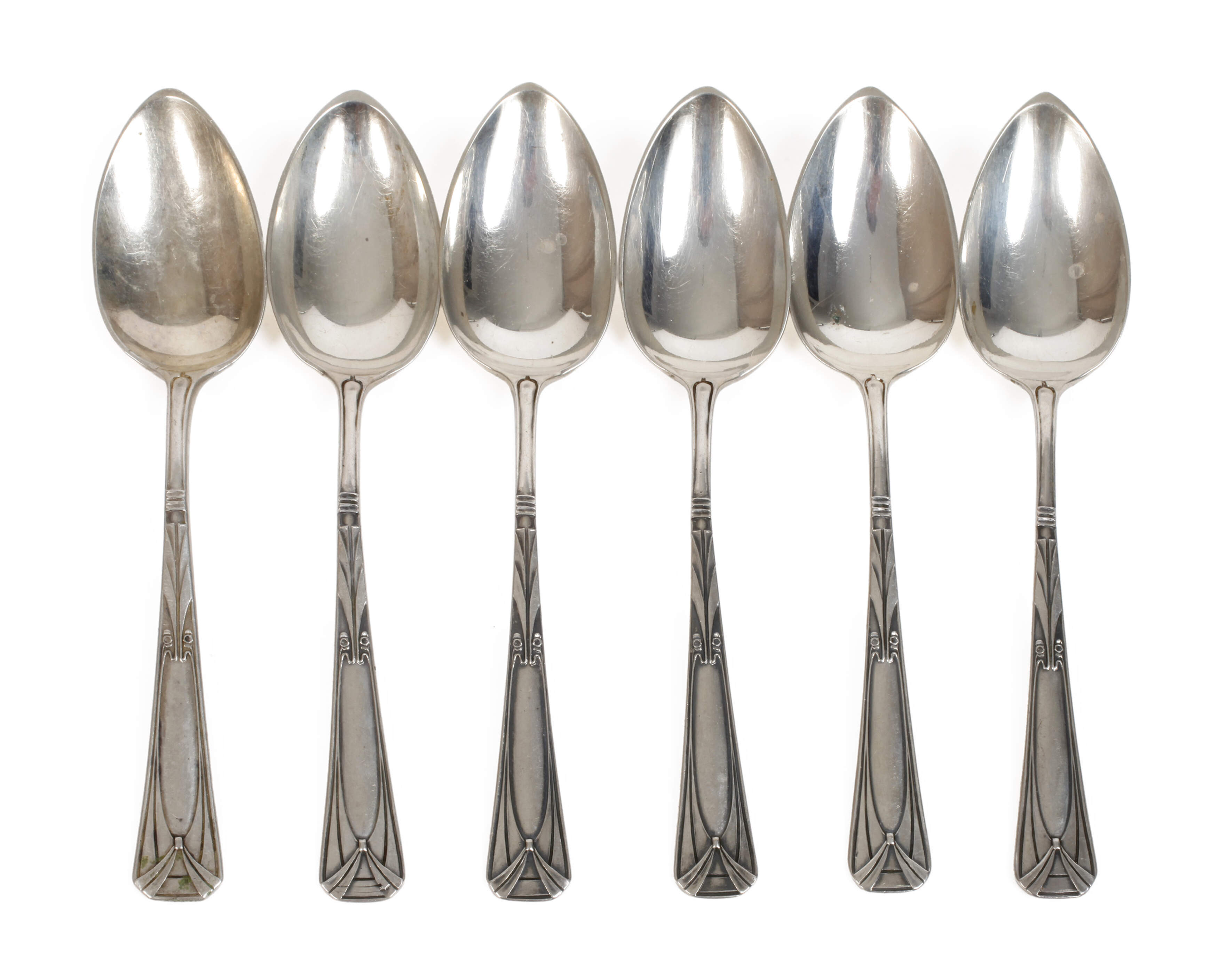 Sechs Kaffeelöffel Peter Behrens