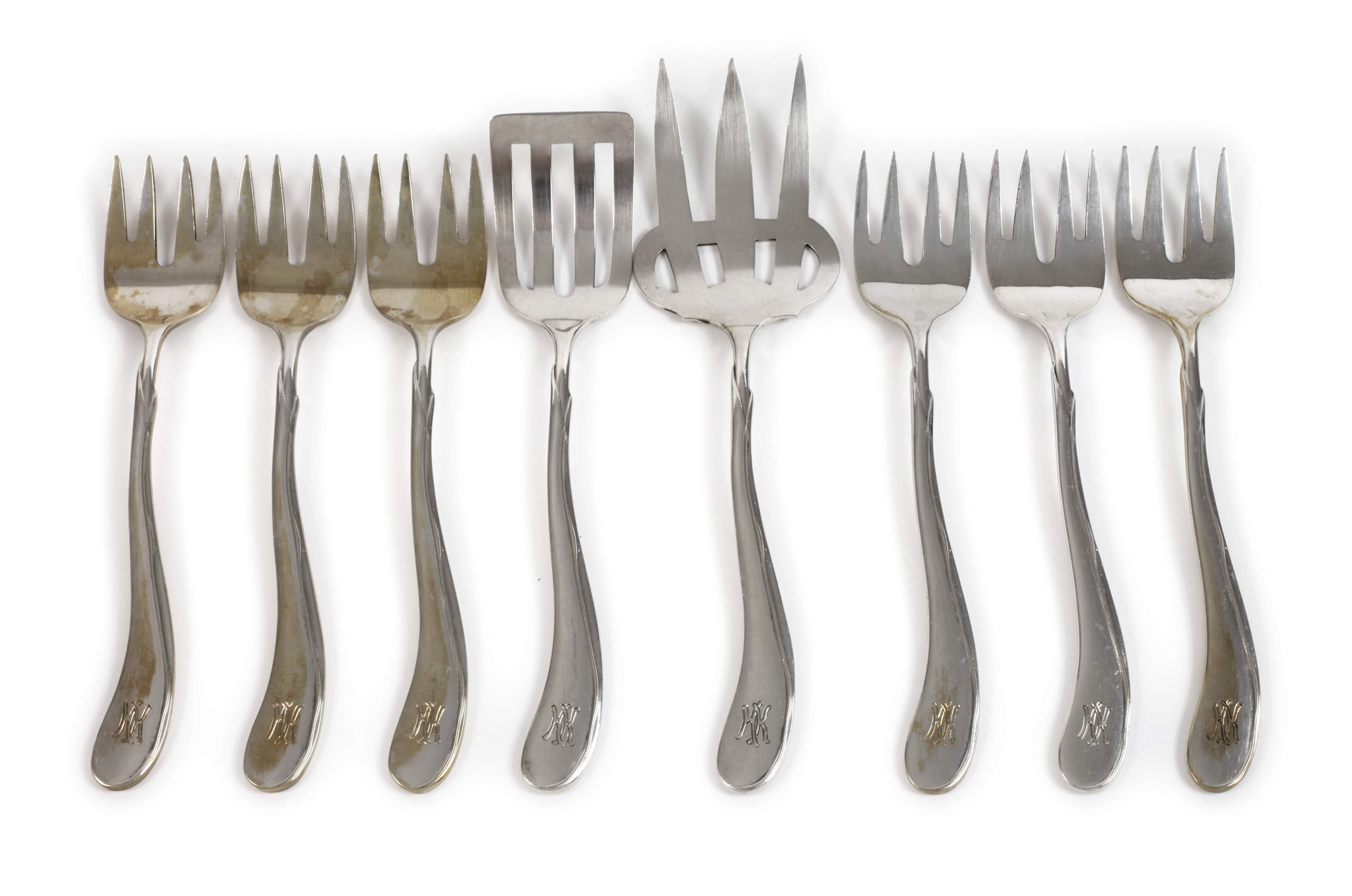 Silber Austernbesteck Heinrich Vogeler