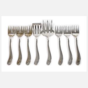 Silber Austernbesteck Heinrich Vogeler