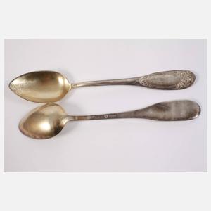 Zwölf Kaffeelöffel Jugendstil