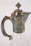 Karaffe mit Silbermontierung