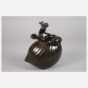 Figürliche Zinnvase Dänemark