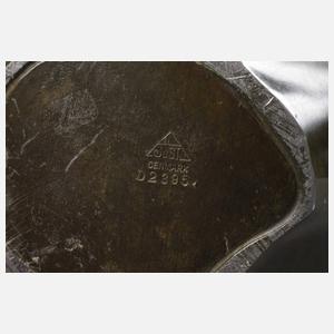 Figürliche Zinnvase Dänemark