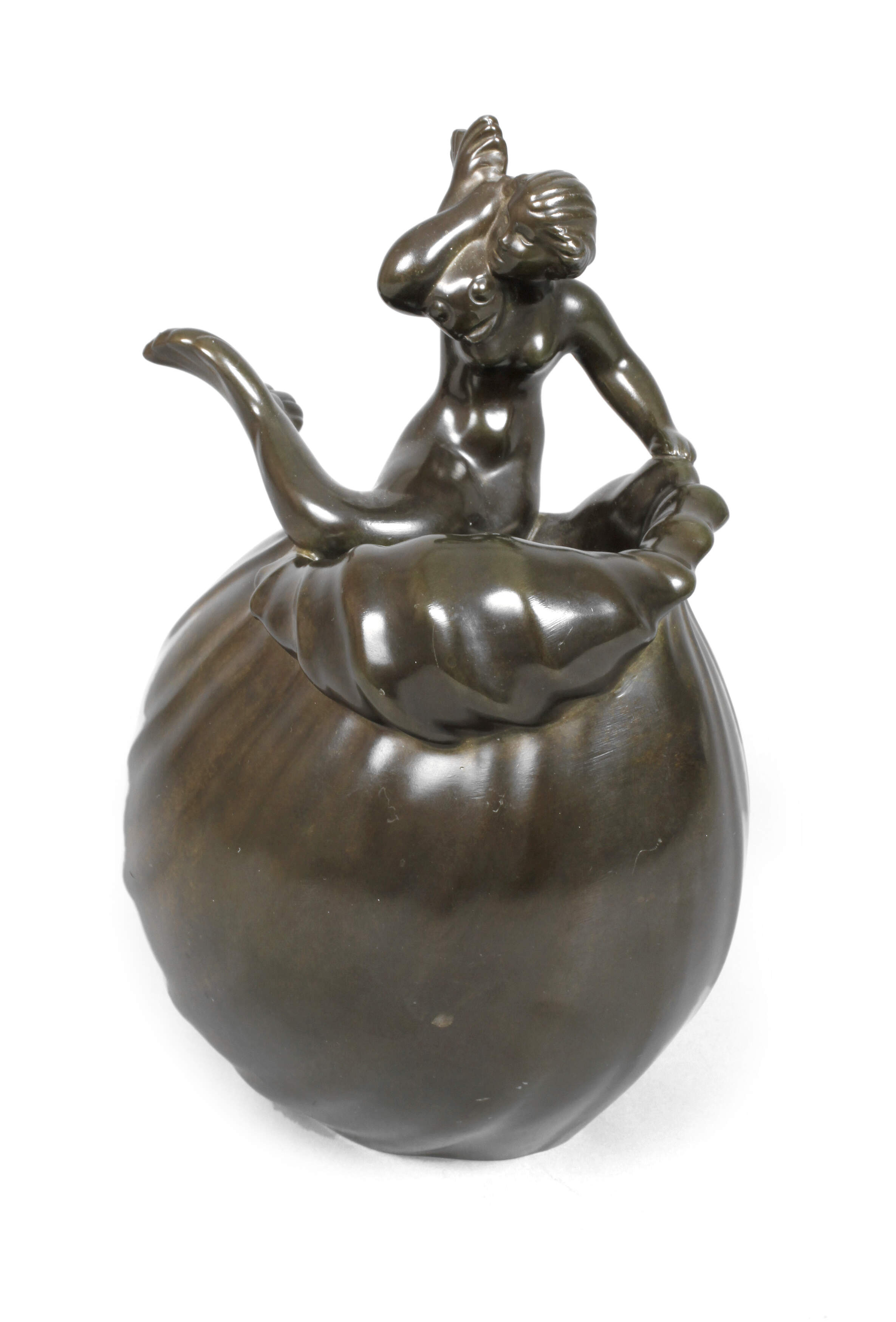 Figürliche Zinnvase Dänemark