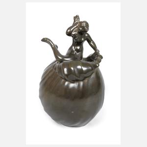 Figürliche Zinnvase Dänemark