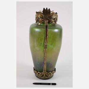 Kralik montierte Schale und Vase