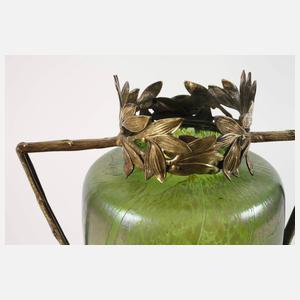 Kralik montierte Schale und Vase