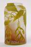 Emile Gallé Vase mit Ahorndekor