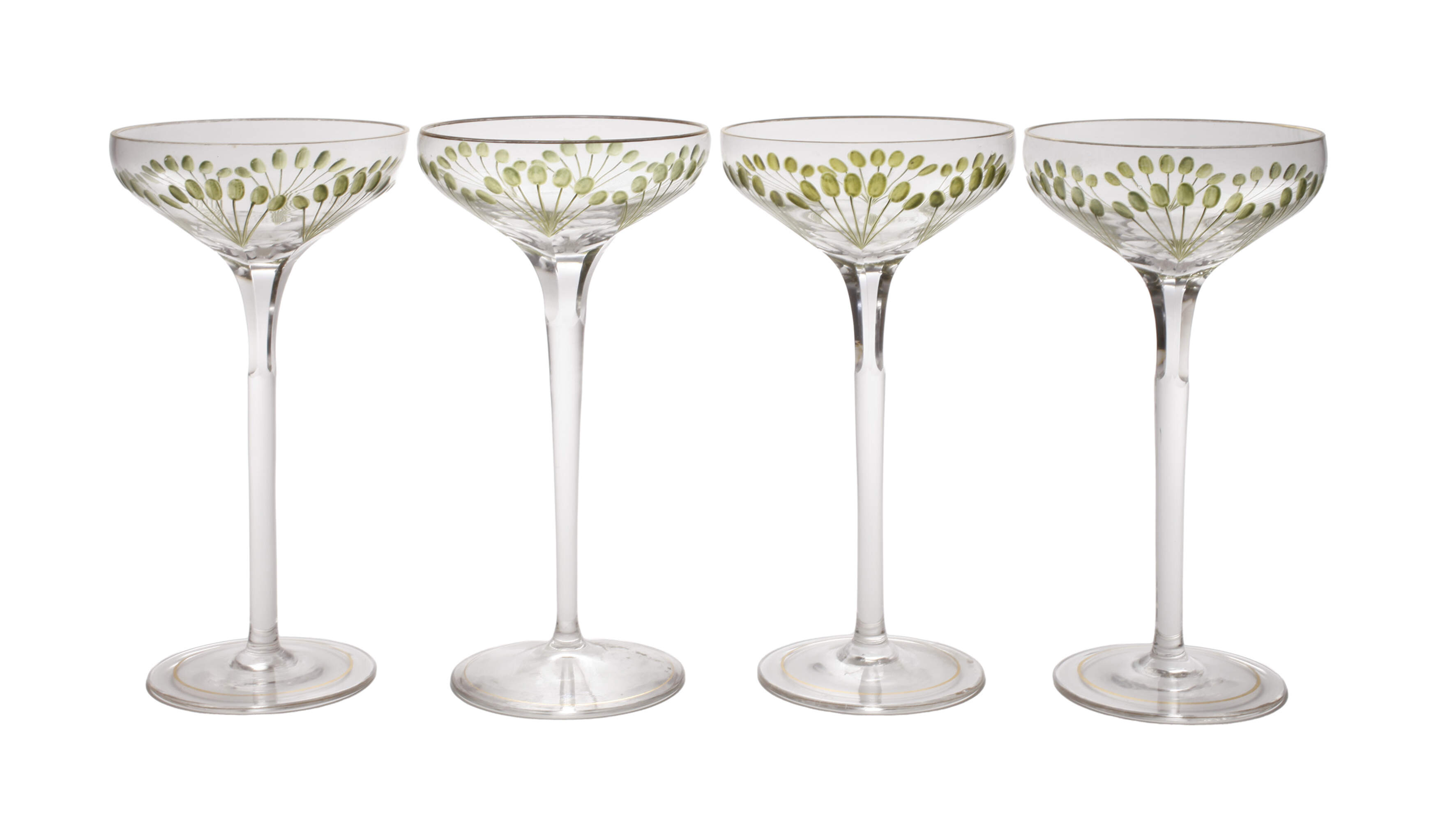 Theresienthal vier Champagnerkelche