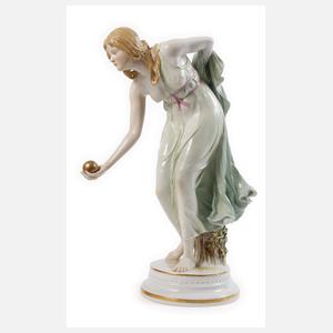 Meissen "Kugelspielerin, groß"