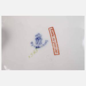 Nymphenburg elf Serviceteile Veilchendekor