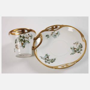 Rosenthal sechs Mokkatassen Jugendstil