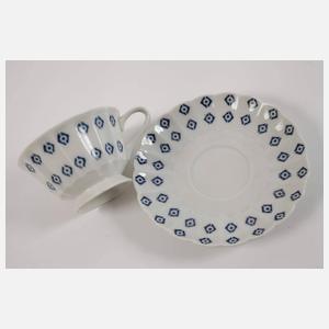 Selle Burgau Frühstückservice "Rautendekor"