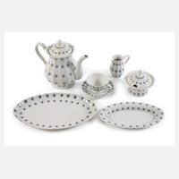 Selle Burgau Frühstückservice "Rautendekor"111