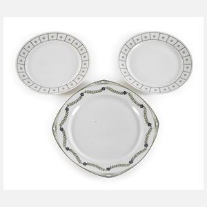 Selle Burgau Konvolut Teller "Auguste" und "Else"