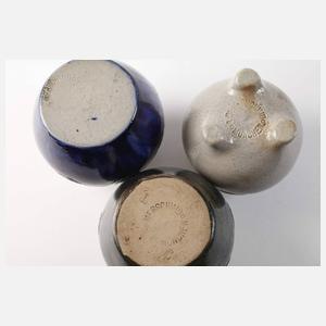 Sechs Senftöpfe Richard Riemerschmid