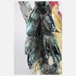 Delphin Massier Jardiniere als Hahn