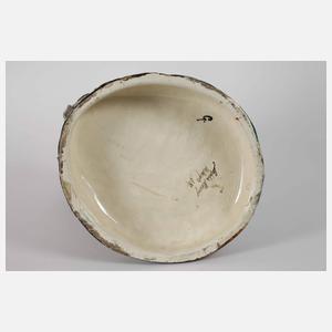 Delphin Massier übergroße Hahnenplastik