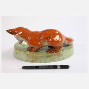 Cadinen Schale mit Fuchs