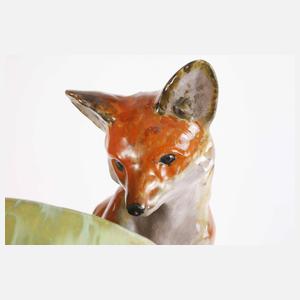 Cadinen Schale mit Fuchs