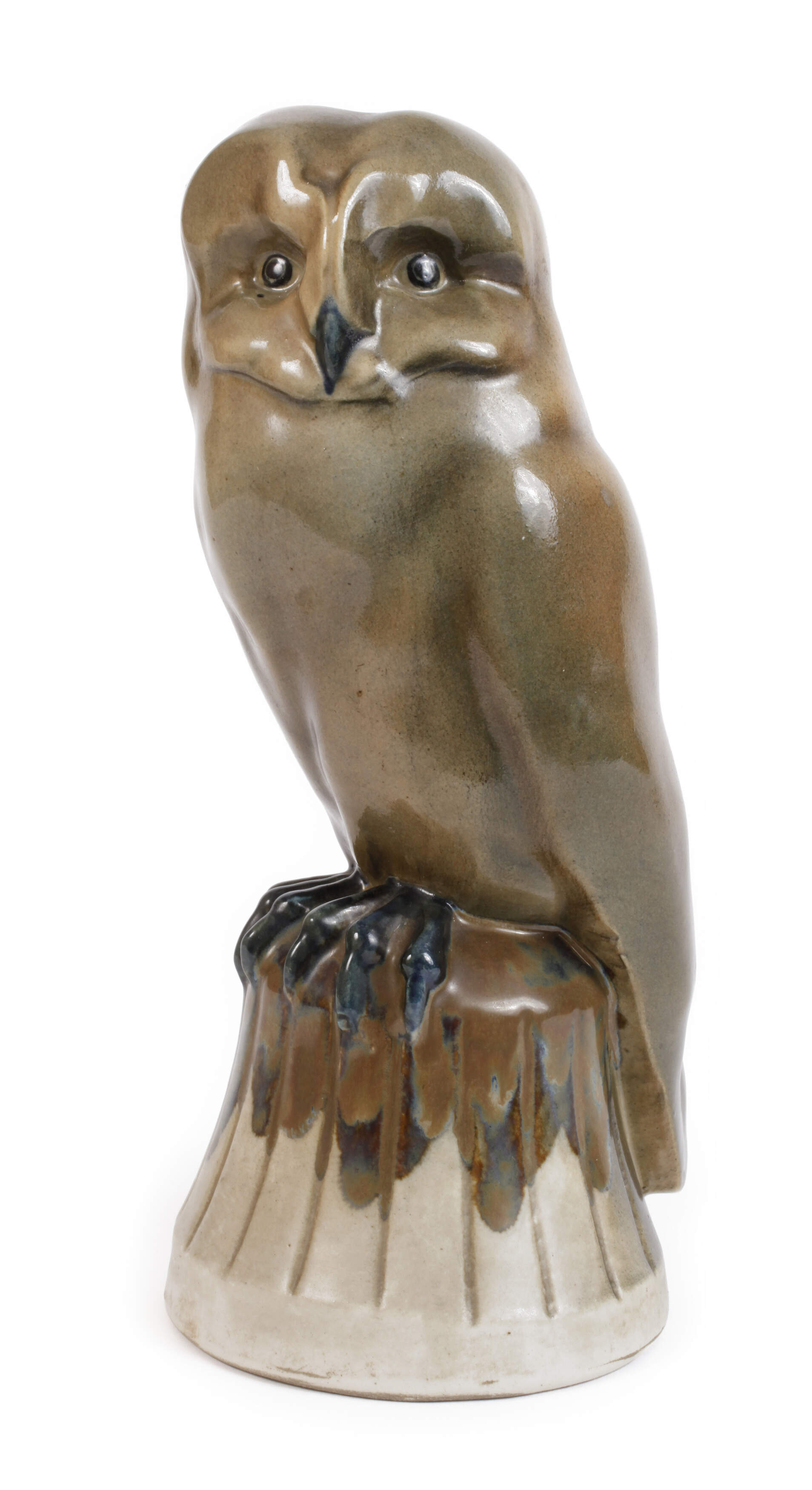 Bunzlau sitzende Eule