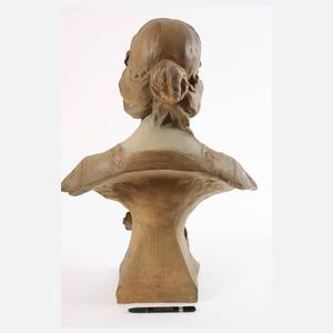 König & Lengsfeld Mädchenbüste mit Blüten