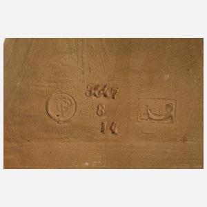 König & Lengsfeld Mädchenbüste mit Blüten