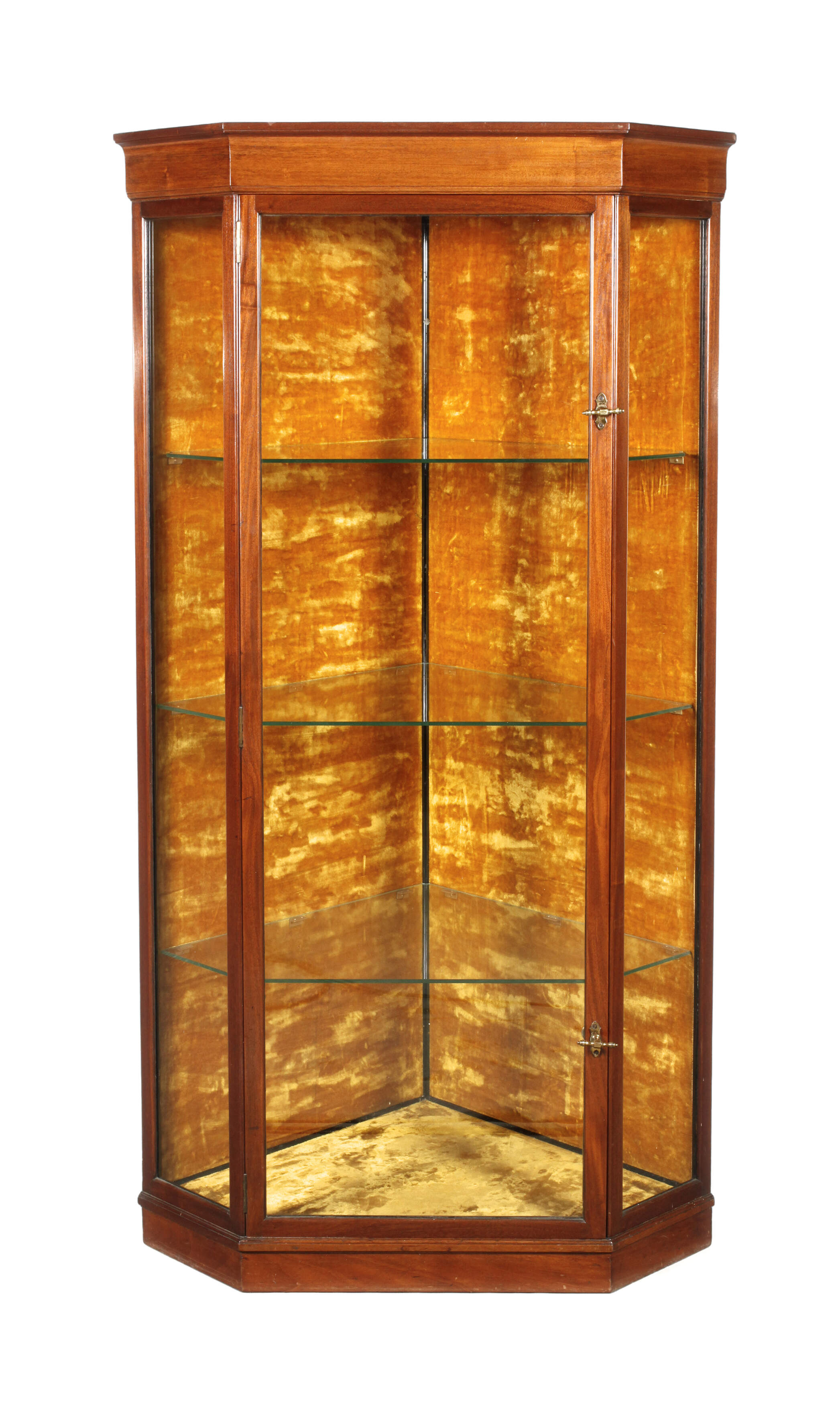 Eckvitrine Art déco