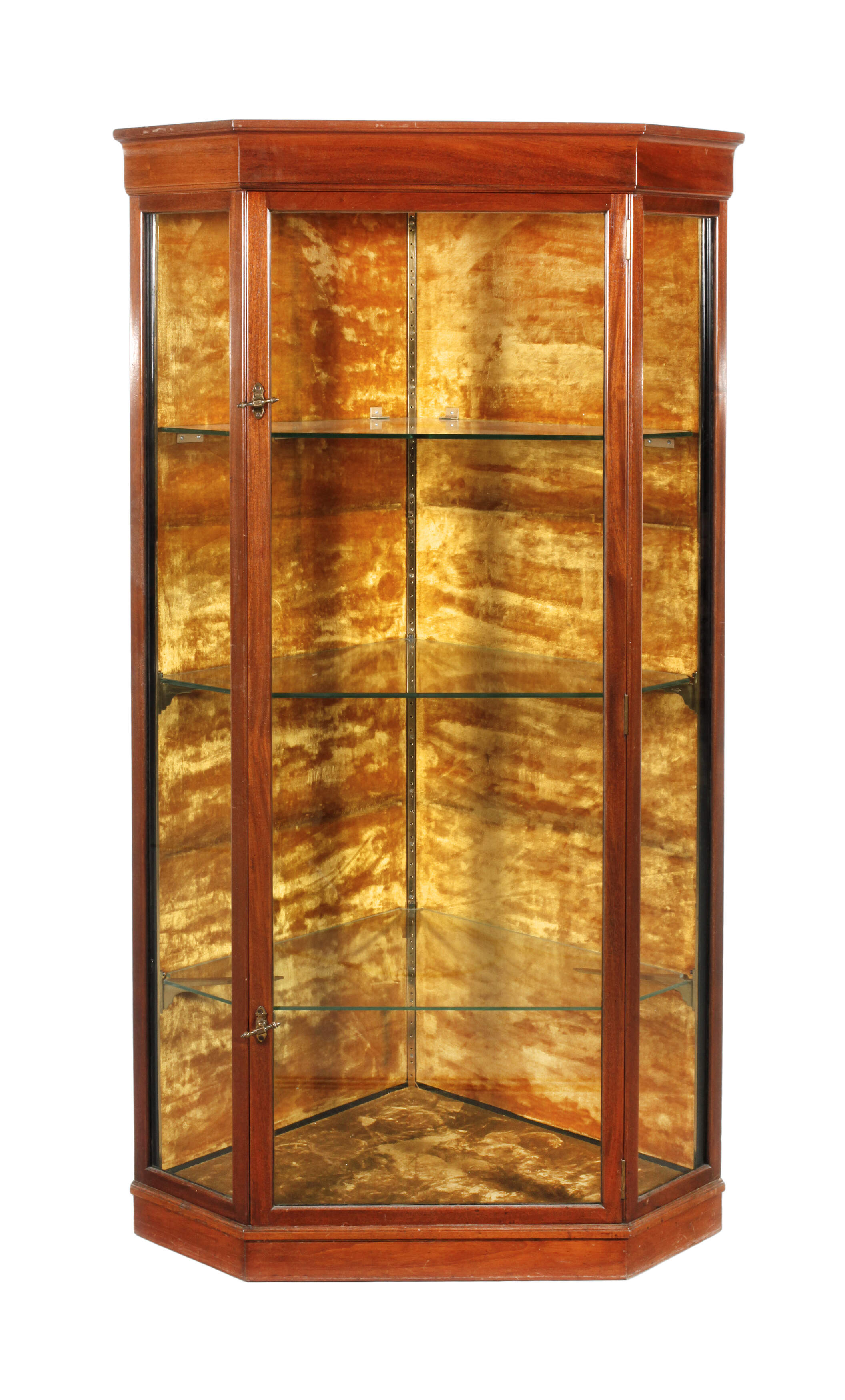 Eckvitrine Art déco