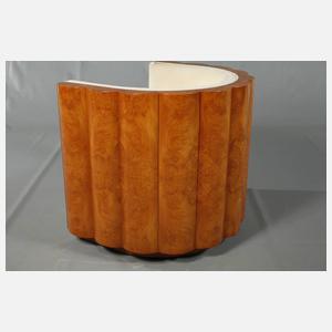 Sessel im Art déco-Stil