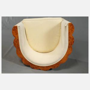 Sessel im Art déco-Stil