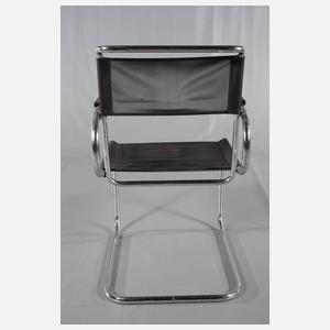 Paar Freischwingersessel Marcel Breuer