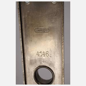 Vier Paar Drückergarnituren Walter Gropius