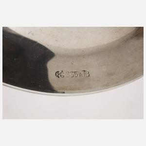 Silber dreiflammiger Kerzenleuchter