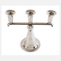 Silber dreiflammiger Kerzenleuchter111