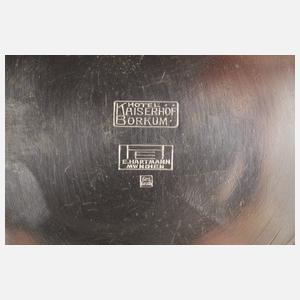 Vier Flaschenhalter Hotelsilber