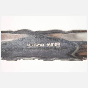 Silber drei Vorlegeteile Art déco