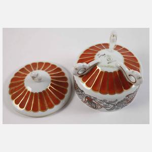 Fraureuth Konvolut Deckeldosen Art déco