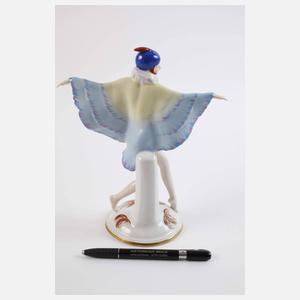 Hertwig & Co. Katzhütte Ausdruckstänzerin Art déco