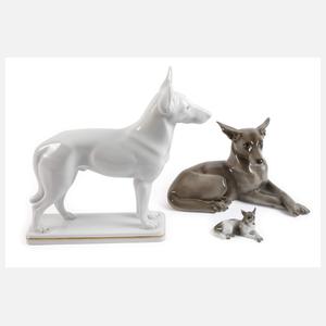 Hutschenreuther Familie Schäferhund