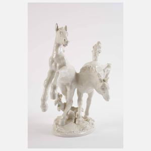 Hutschenreuther Fohlengruppe