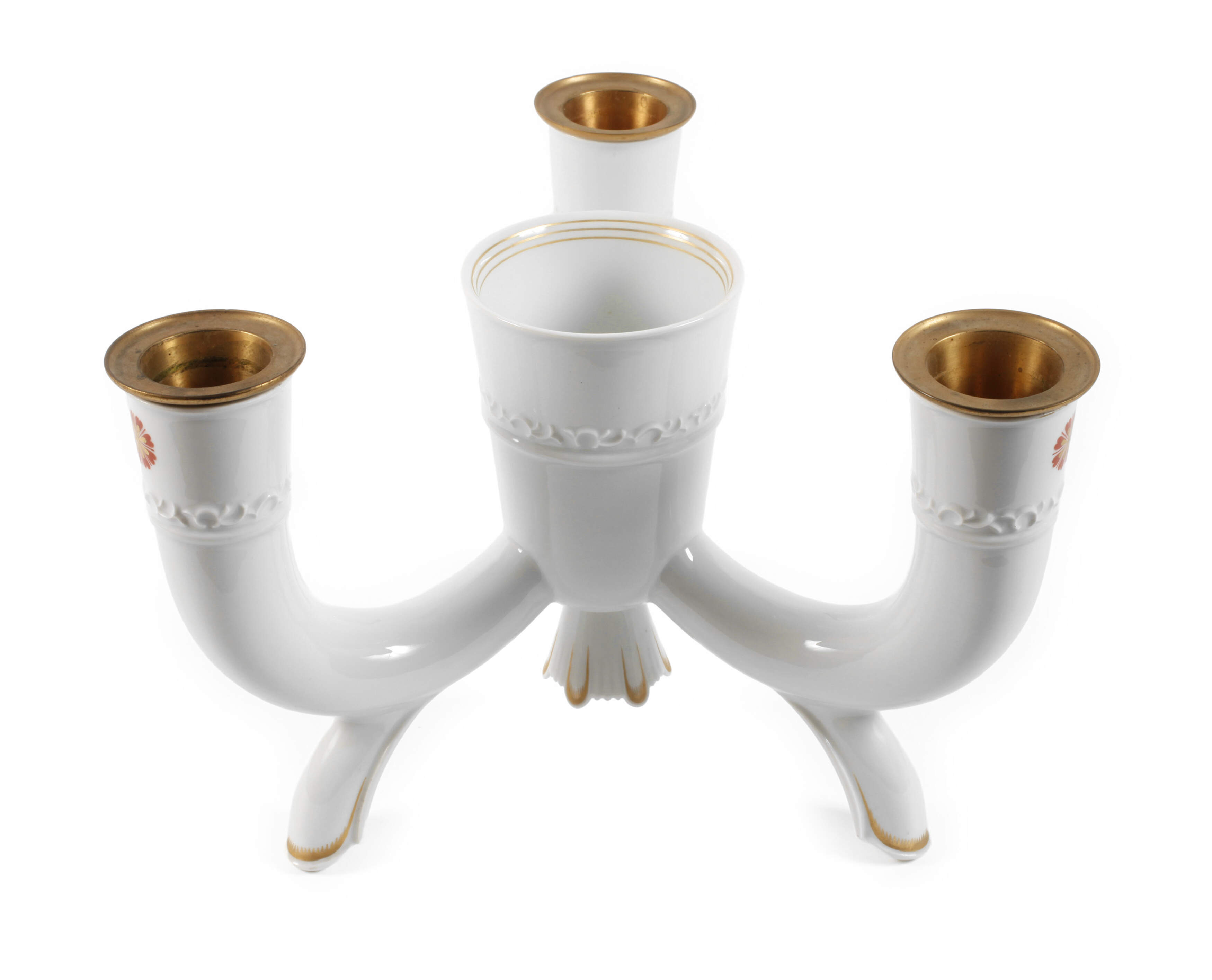 Meissen Kerzenleuchter Art déco