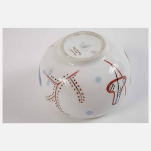 Nymphenburg drei Serviceteile "Lungenflügel"